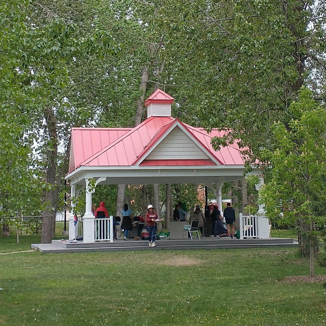 Band stand at George Lane Park
